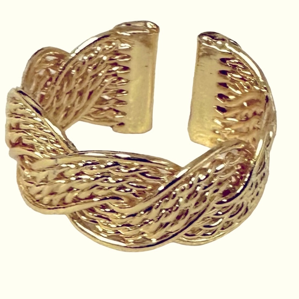 Gold Filled Unique Ring - image 2